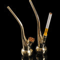 Mini Hookah Brass Portable Tobacco Shisha Water Pipes for Smoking Cigarette Accessories