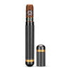 Aluminum Cigar Case Tube Portable Elegant Travel Single Metal Cigar Tools