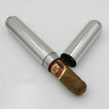 Humidor Thickened Stainless Steel Cigar Tube Storage Box Case Single Cigar