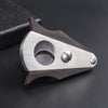 Creative Cigar Cutter Zen Wooden Cigar Scissors Stainless Steel Double Sharp Tool