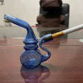 Mini Tobacco Pipe Filter Double Circulation Water Shisha Hookah Tobacco Pipe