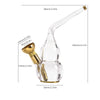Dual Cigarette Tobacco Smoking Pipe Water Filter Pipe Smoking Tobacco 218