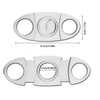 Steel Cigars Cutter Classic Portable Household Metal Cigars Accessories
