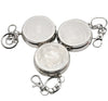 Portable Ashtray Round Brass Tabletop Holder Office Household Metal