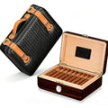 GALINER Cedar Wood Humidor Home Storage Cigar Box With Hygrometer Humidifier Travel Cigar Case