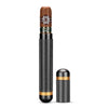 Aluminum Cigar Case Tube Portable Elegant Travel Single Metal Cigar Tools