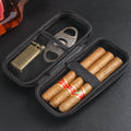 1Pc Portable EVA Cigar Travel Case Lightweight Zipper Carry Bag Cigar Holder