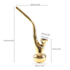 Mini Hookah Brass Portable Tobacco Shisha Water Pipes for Smoking Cigarette Accessories