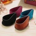 Cowhide pipe holder, single-frame sofa seat type, special velvet for heather root pipe