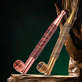 2-in-1 Vintage Tobacco Pipe With Metal Filter Classic Smoking Pipe for Tobacco