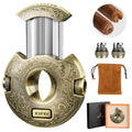 Cigar Cutter Stainless Steel Guillotine Sharp Blade V-Cut Cigar Cutter Clippers
