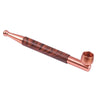 2-in-1 Vintage Tobacco Pipe With Metal Filter Classic Smoking Pipe for Tobacco