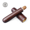 Mini Leather Cigar Tube Travel Cigar Case Pipe Portable Humidor Cigar Holder